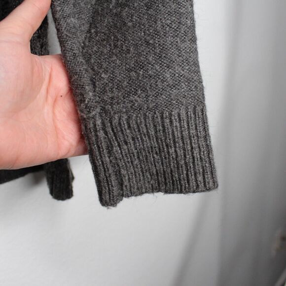 89th & Madison Sweater Scoop Neck High Low 1x Gray - Picture 5 of 8